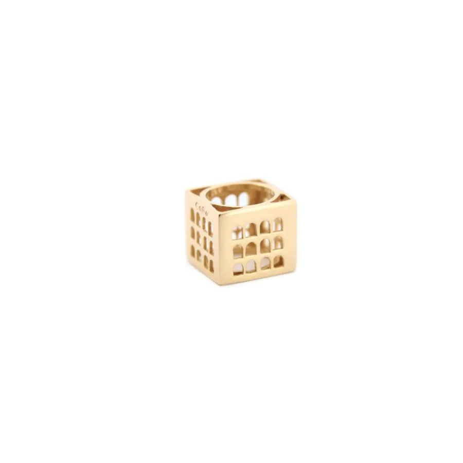 anello_colosseo_quadrato__0.webp New Anello Colosseo Quadrato Argento Placcato Oro Anelli