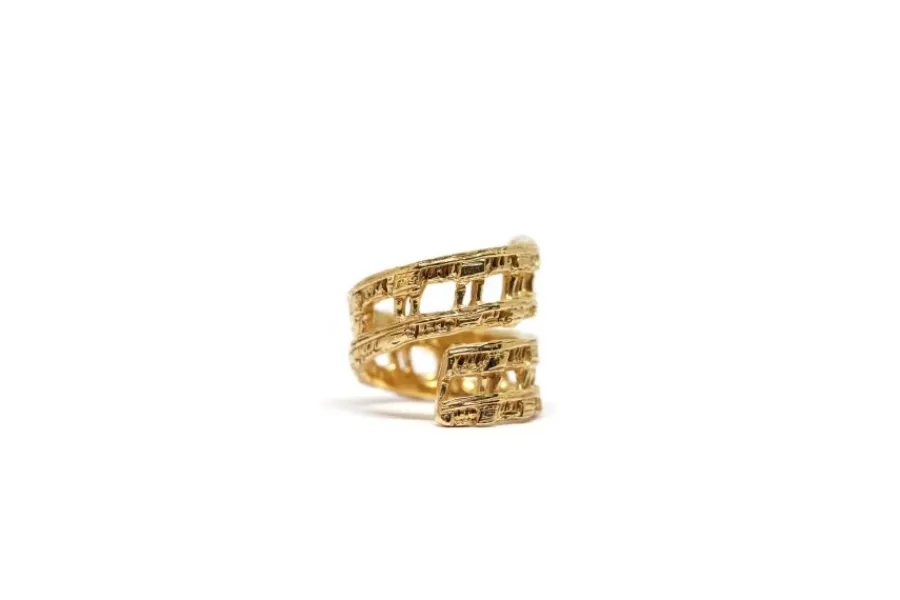 anello_contrari_barberini_1.webp New Anello Contrarié Barberini Argento Placcato Oro Anelli