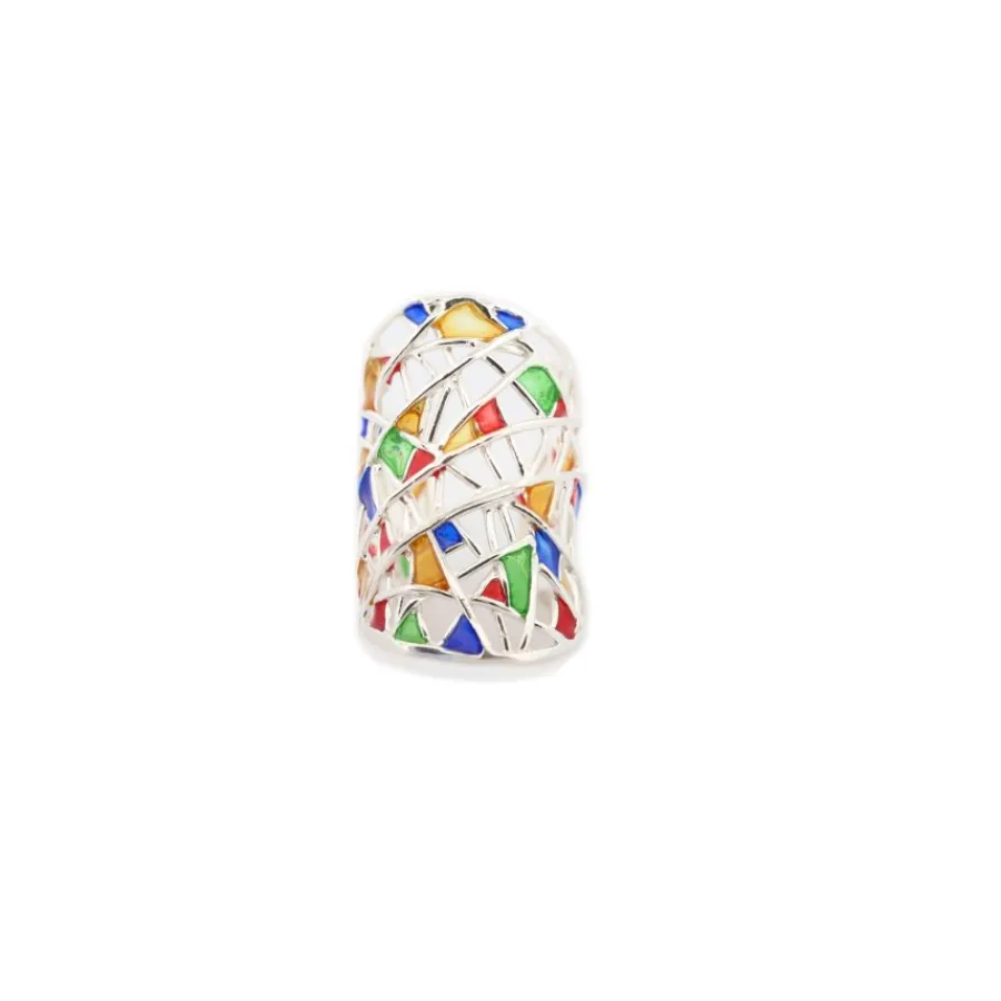 anello_gate_of_paradise_a_2.webp Fashion Anello Gate of Paradise Argento 925 e Smalti Anelli