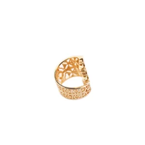 Fashion Anello Giardino Segreto Argento Placcato Oro Anelli