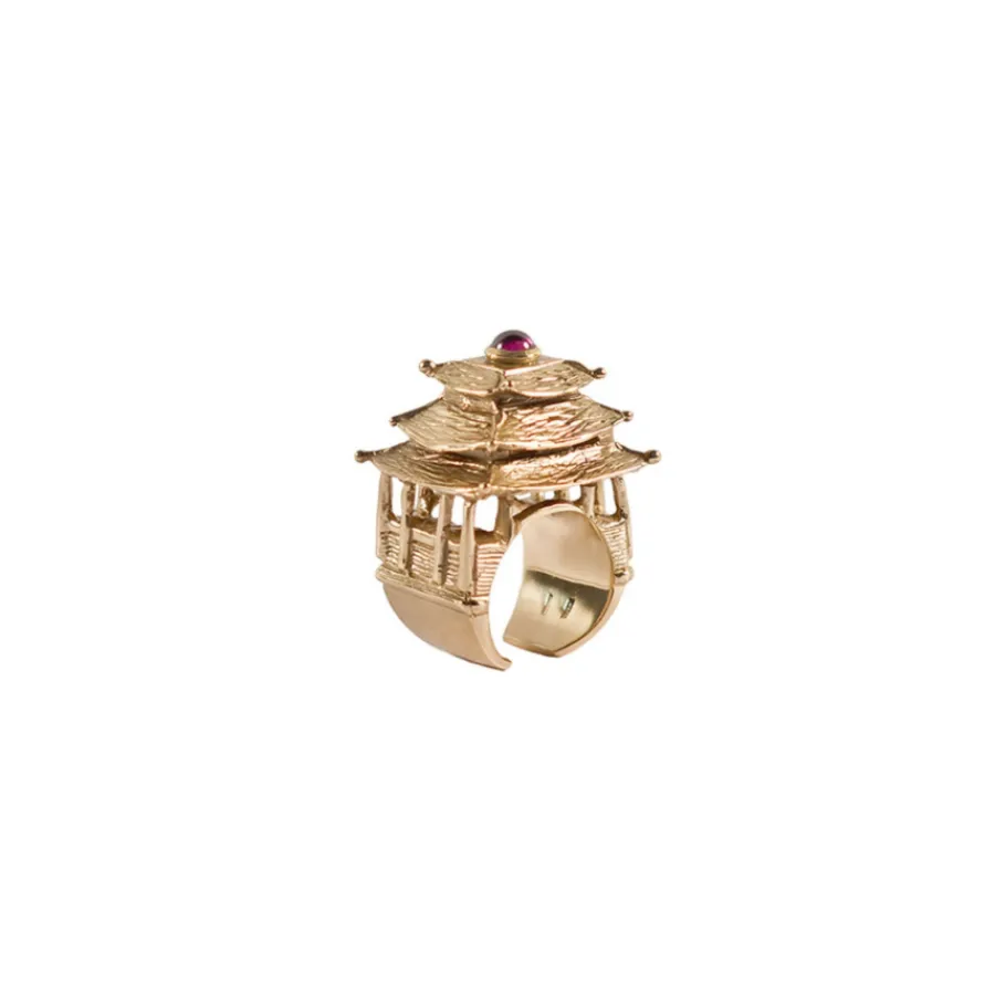 anello_pagoda_bronzo_plac_0.webp Outlet Anello Pagoda Bronzo Placcato Oro Anelli