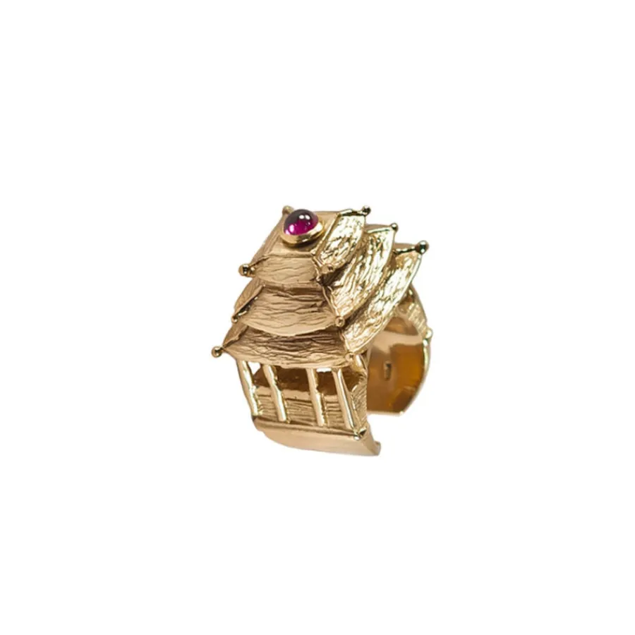 anello_pagoda_bronzo_plac_1.webp Outlet Anello Pagoda Bronzo Placcato Oro Anelli