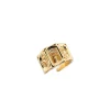 Fashion Anello Palazzo San Felice. Argento placcato oro Anelli