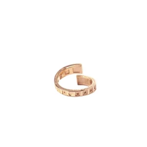 Fashion Anello Pantheon in Argento 925 Placcato Oro Rosa Anelli