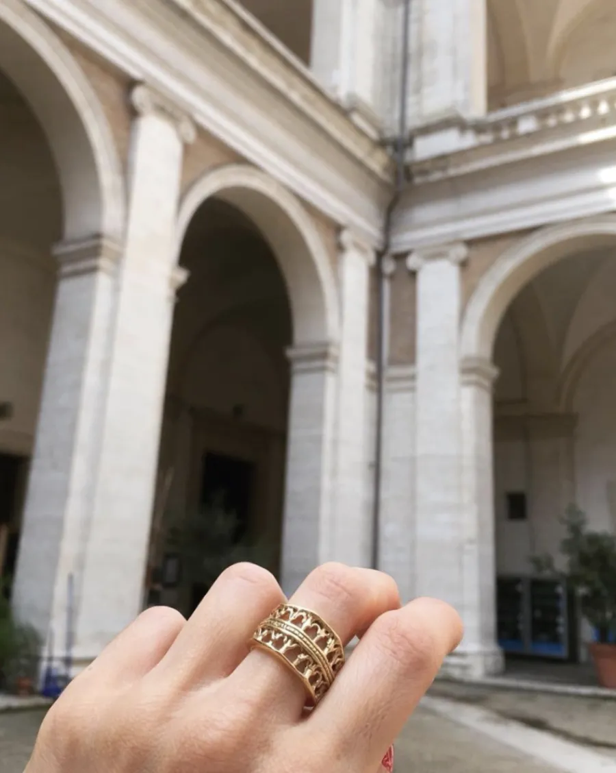 anello_portici_argento_pl_3.webp New Anello Portici Argento Placcato Oro Anelli