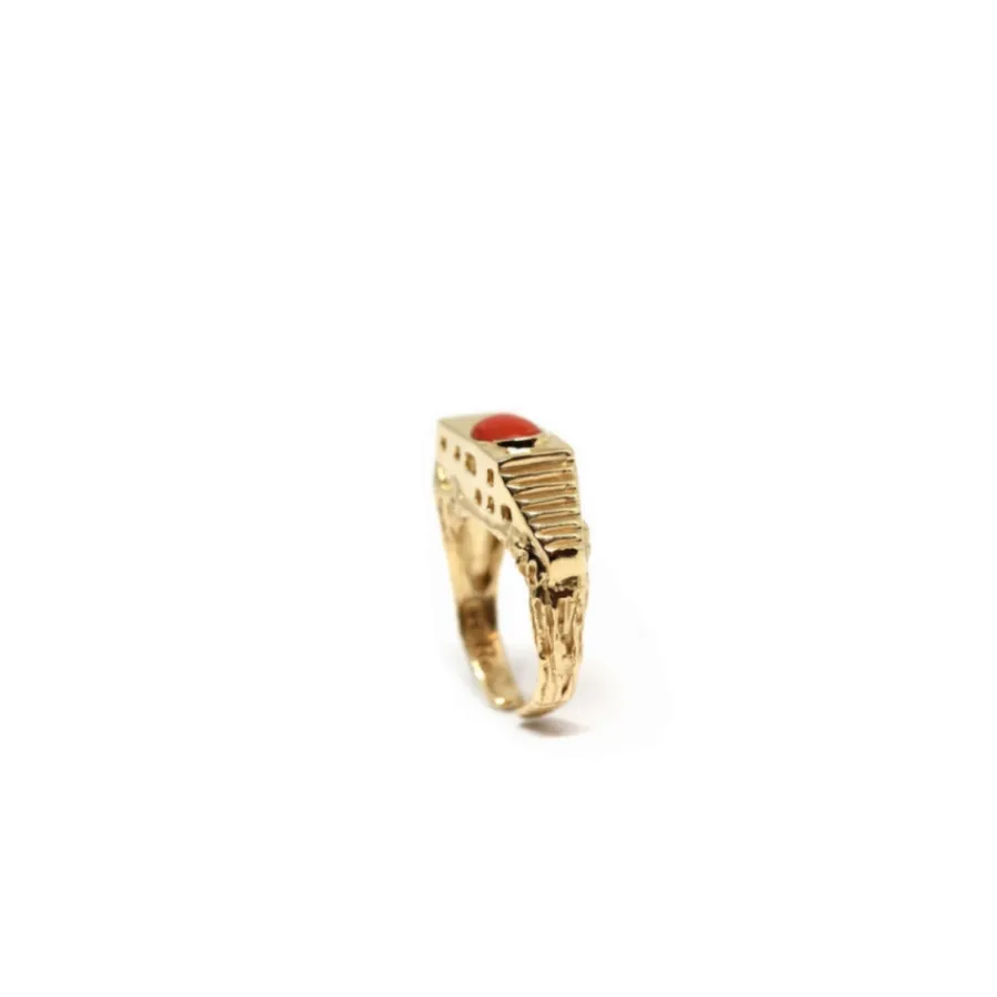 anello_villa_malaparte_in_0-3.webp Discount Anello Villa Malaparte in Argento Placcato Oro con Corallo Anelli