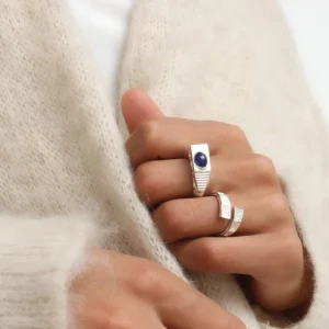 Sale Anello Villa Malaparte in Argento con Iolite Anelli