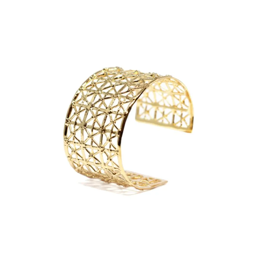 bracciale_basso_gasometro_0.webp Clearance Bracciale Basso Gasometro Bronzo Placcato Oro Bracciali