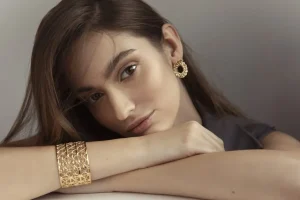 Clearance Bracciale Basso Gasometro Bronzo Placcato Oro Bracciali