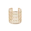 Hot Bracciale Gasometro Bronzo Placcato Oro Bracciali