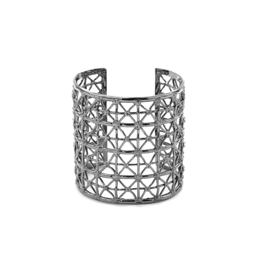 bracciale_gasometro_bronz_0-2.webp Sale Bracciale Gasometro Bronzo Placcato Rodio nero Bracciali