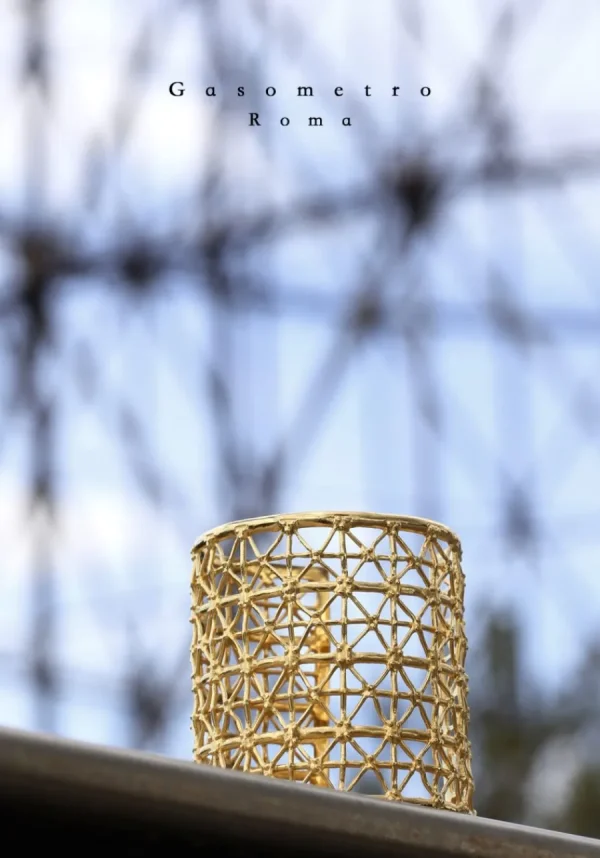 Hot Bracciale Gasometro Bronzo Placcato Oro Bracciali