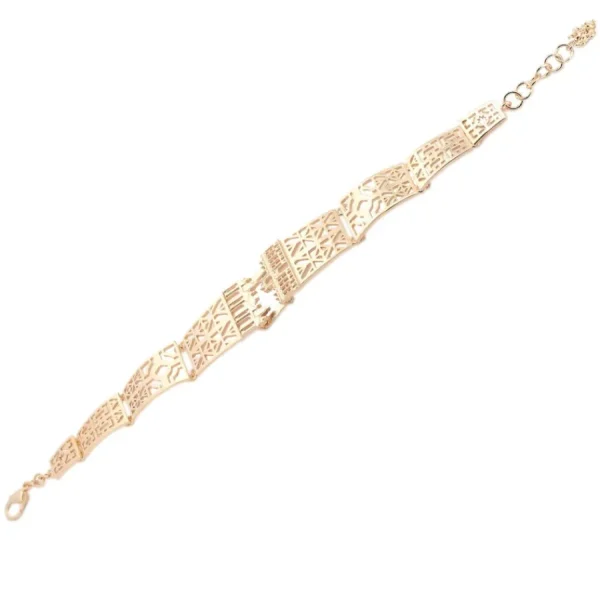 Discount Bracciale Giardino Segreto Bronzo Placcato Oro Bracciali