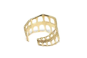 Outlet Bracciale Portici Bronzo Placcato Oro Bracciali