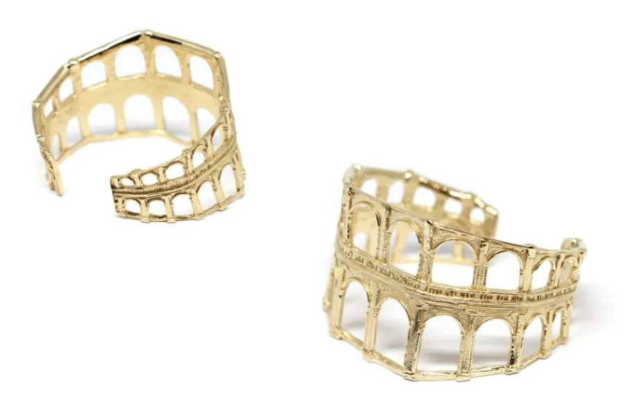 bracciale_portici_bronzo__2.webp Outlet Bracciale Portici Bronzo Placcato Oro Bracciali