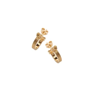 Discount Cerchietti Giardino Segreto Argento Placcato Oro Orecchini