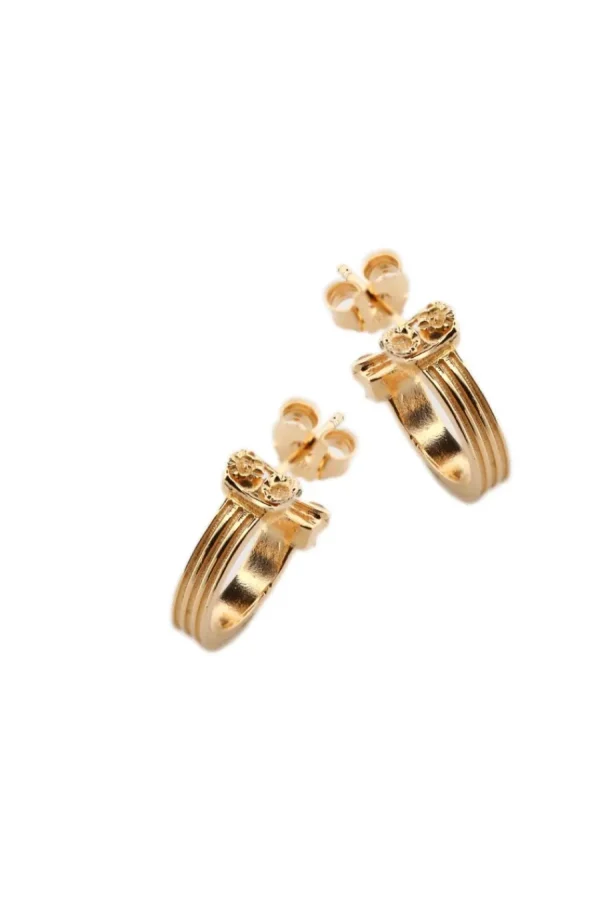 Discount Cerchietti Giardino Segreto Argento Placcato Oro Orecchini