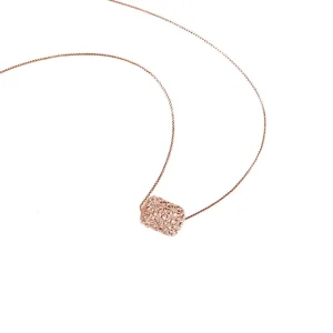 Fashion Ciondolo Gasometro Bronzo Placcato Oro Rosa Collane