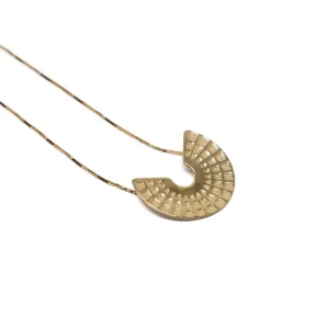 Discount Ciondolo Pantheon Dome in Argento 925 Placcato Oro Collane