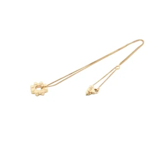 Hot Collana Castello Argento Placcato Oro Collane