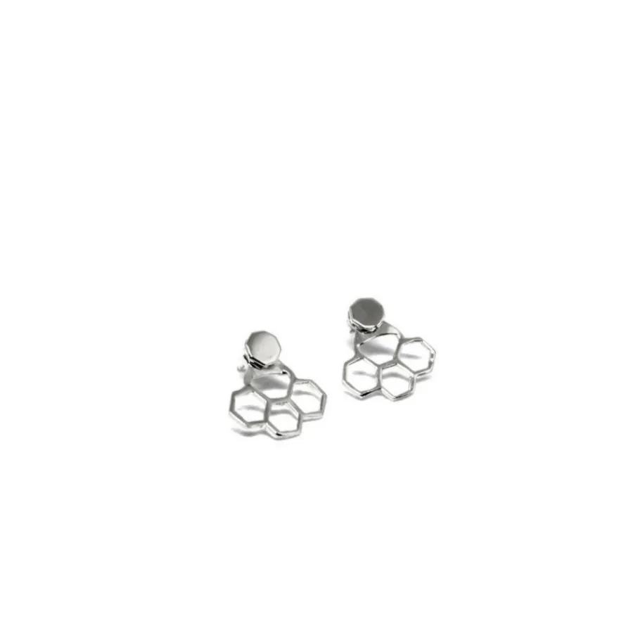 ear_jackets_esagonini_arg_0-1.webp Discount Ear Jackets Esagonini Argento 925 Orecchini