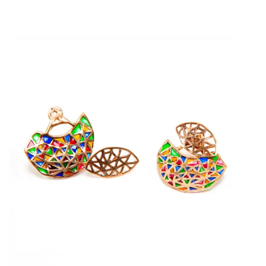 ear_jackets_peggy_argento_0.webp Discount Ear Jackets Peggy Argento Placcato Oro e Smalti Orecchini