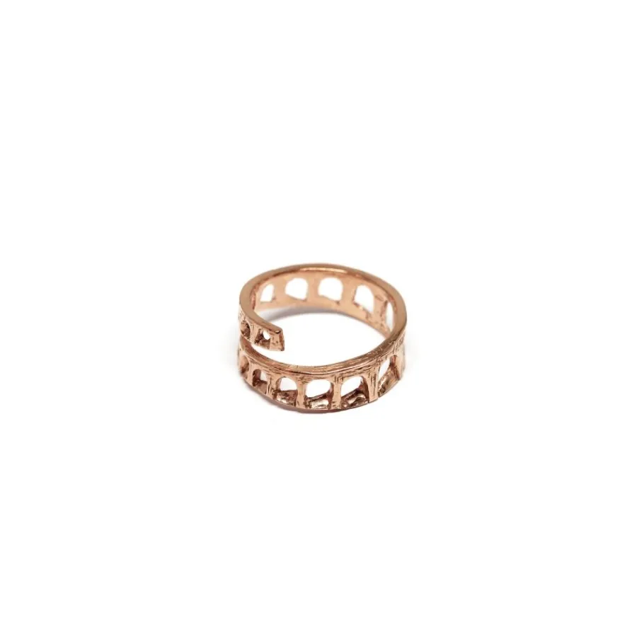 fedina_acquedotto_argento_0-2.webp Outlet Fedina Acquedotto Argento 925 Placcato Oro Rosa Per Lui | Anelli
