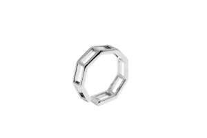 Fashion Fedina Little Staircase Argento 925 Anelli