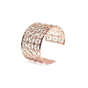 Discount Gasometro Low Cuff Rose Gold Plated Bronze Bracciali