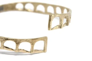 Online Girocollo Acquedotto Bronzo Placcato Oro Collane