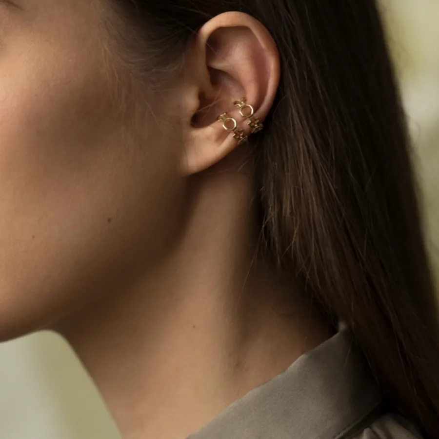 monorecchino_contemporary_1.webp Clearance Monorecchino Contemporary in Argento 925 Ear Cuff | Orecchini