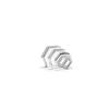 Discount Monorecchino Palazzo Rosso Argento 925 Ear Cuff | Orecchini
