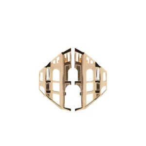 Sale Orecchini Galleria Argento Placcato Oro Orecchini