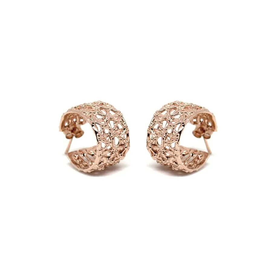 orecchini_gasometro_bronz_0.webp Fashion Orecchini Gasometro Bronzo Placcato Oro Rosa Orecchini
