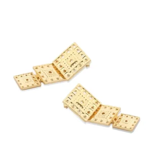 Discount Orecchini IMA Argento Placcato Oro Orecchini