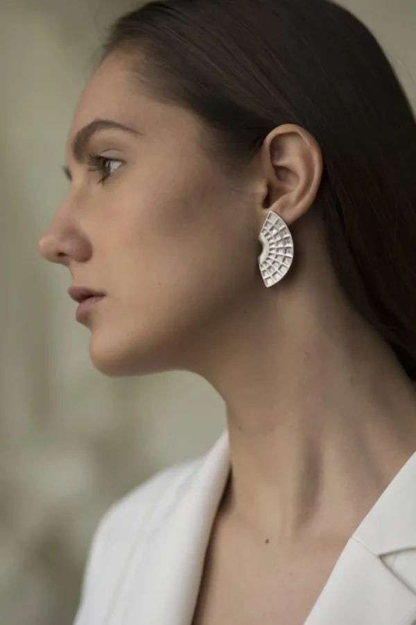 Discount Orecchini Pantheon in Argento Orecchini