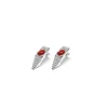 Outlet Orecchini Villa Malaparte in Argento 925 con Coralli Orecchini